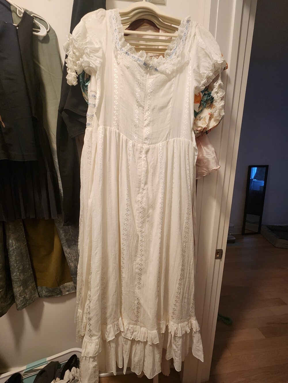 LACEMADE DEAR WHITE PAGES CORSET DRESS SIZE XL - Picture 2 of 2